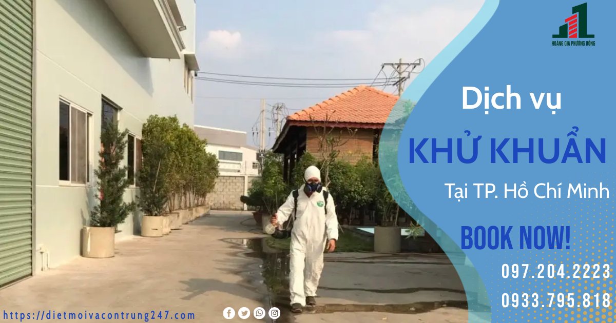 DỊCH VỤ PHUN KHỬ KHUẨN TẠI TP HỒ CHÍ MINH